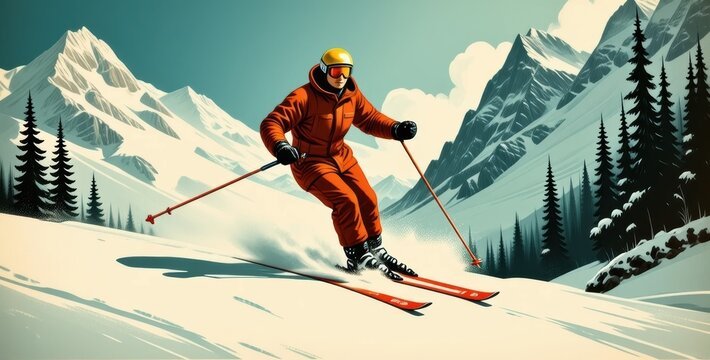 Skiing