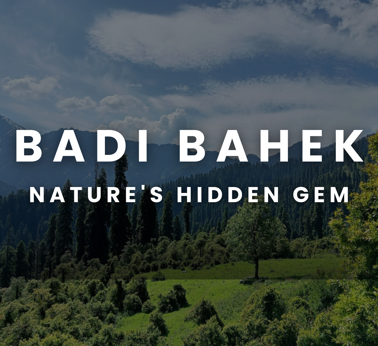 Badi Bahek - Nature's Hidden Gem